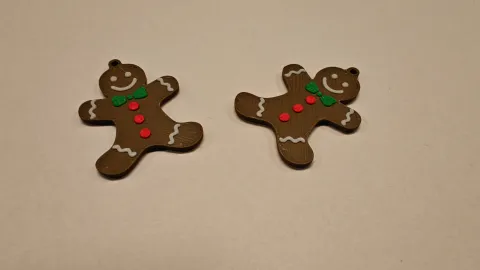 Gingerbread earrings