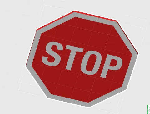 Stop sign